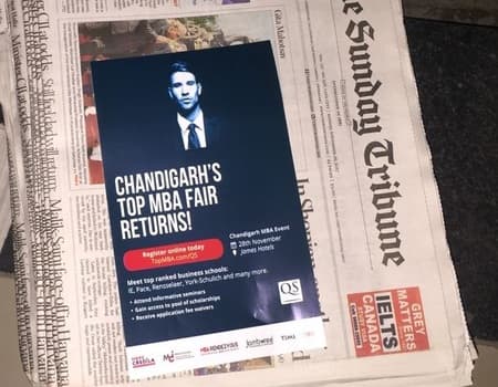 Newspaper Insertion Advertising in Bangalore