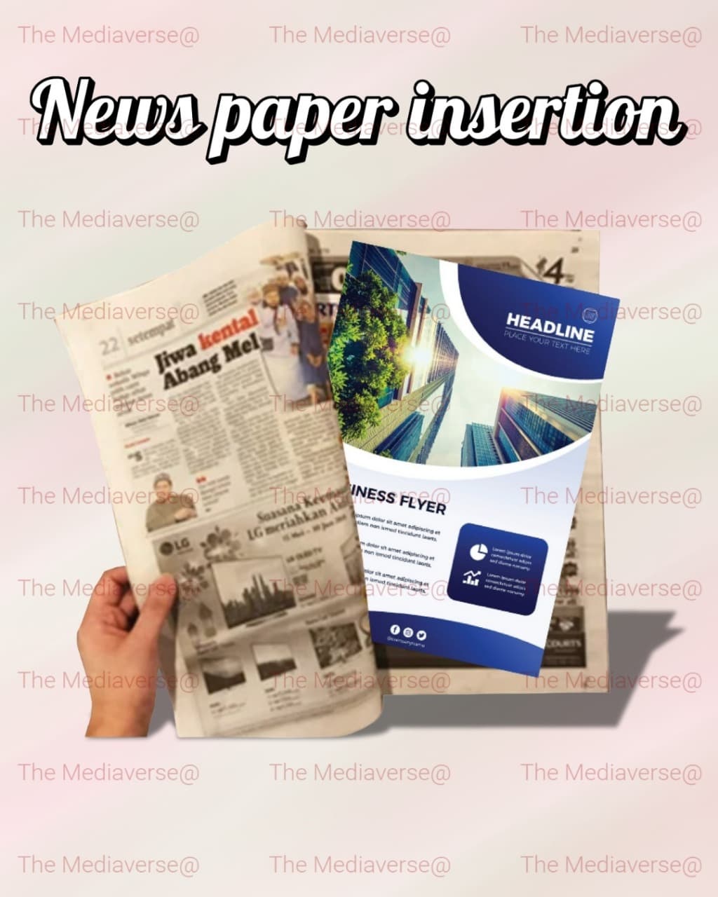 Newspaper Insertion Services India. The Mediaverse